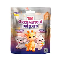 Дисплей іграшок-сквіш Tiki Wiki Tiкi Оксамитові звірята 8 шт. (KD-ZRDW2025011-CDU) - мініатюра 3