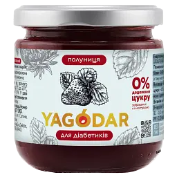 Джеми для діабетиків без цукру Yagodar, 5 шт - мініатюра 6