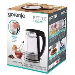 Електрочайник GORENJE K17GDW - мініатюра 4