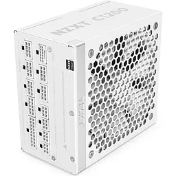 Блок живлення NZXT C1200W ATX 3.1 80+ Gold (PA-2G2BW-EU) White - мініатюра 3