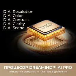 Телевізор Dreame Aura Mini LED 4K TV 75S100 - мініатюра 3