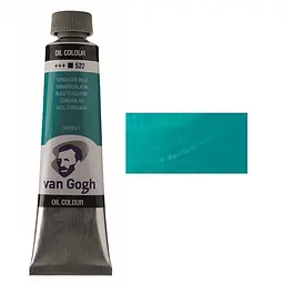 Фарба олійна Van Gogh (522) Бірюзовий синій 40 мл Royal Talens (8712079219543)