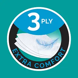 Тришаровий туалетний папір Сніжна Панда Sensitive Super Long 4 рулони - мініатюра 3