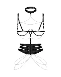 Портупея Obsessive Premisis Black, S/M/L (чорний) - мініатюра 3