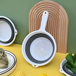 Друшляк складаний MBM My Home KP-79 біло-сірий 1.5 л (KP-79 WHITE/GRAY) - мініатюра 5