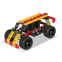 Конструктор Zephyr Mechanix Junior металевий розвивальний 155 елементів 14 моделей - мініатюра 3