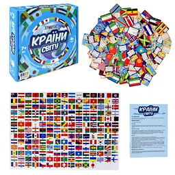 Настільна гра Strateg Країни світу (30952)