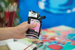 Акрилова фарба Sennelier Abstract, 120 мл, Хінакридоновий рожевий (Quinacridone Pink) - мініатюра 4