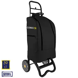 Сумка-візок Casa Si Partner Black (CS93076Y06S) - мініатюра 2
