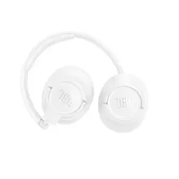 Навушники бездротові JBL Tune 730BT, White, Bluetooth, мікрофон, акумулятор 500 mAh, технологія "Pure Bass", кнопки на чашках навушників, швидка зарядка (JBLT730BTWHT) - мініатюра 6
