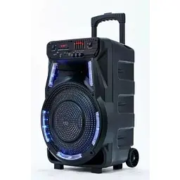 Акумуляторна акустична система ZPX ZX 7774 колонка валіза 150Вт USB SD FM радіо Bluetooth мікрофон ДК (ZX 7774) - мініатюра 2