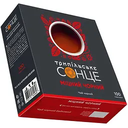 Чай Трипільське Сонце Міцний чорний 100 шт.х 1.8 г - мініатюра 2