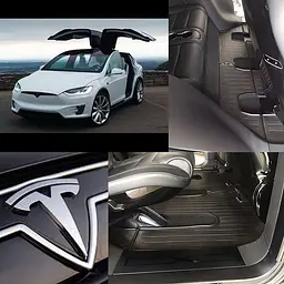 Передні килимки у салон для Tesla Model X (7 Seats) 2015- - мініатюра 2