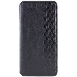 Шкіряний чохол-книжка GETMAN Cubic (PU) для Oppo A60 4G Чорний