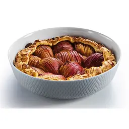 Форма скляна Luminarc Smart Cuisine Wavy Granit для запікання кругла 26 см (X1633) - мініатюра 4