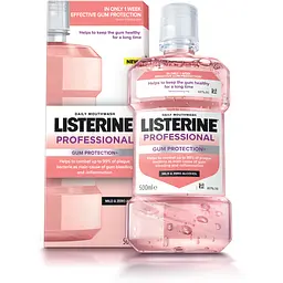 Ополіскувач для ротової порожнини Listerine Професійний Захист ясен+ 500 мл - мініатюра 2