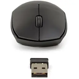 Бездротова оптична ергономічна миша XPRO 218 чорна (4703) - мініатюра 2