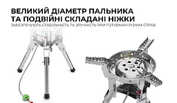 Газовий пальник BRS-69 - мініатюра 14