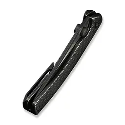 Ніж складаний туристичний Weknife Dracarys, (9.1 см) Böhler M390 / титан 6AL4V чорний - мініатюра 7