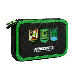 Пенал шкільний Yes подвійний Minecraft Adventure HP-01 - мініатюра 3