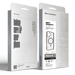 Чохол до мобільного телефона Armorstandart Unit MagSafe Apple iPhone 16 Titanium Grey (ARM78703) - мініатюра 2
