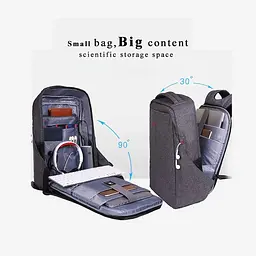 Рюкзак Tigernu T-B3237U 16" Grey (T-B3237U) - мініатюра 9