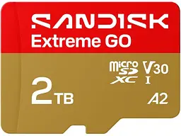 Карта пам'яті SanDisk Extreme GO SDXC 2 TB (SDSQXGN-2T00-GN6MN)