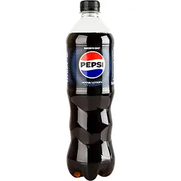 Напій Pepsi безалкогольний сильногазований на ароматизаторах безкалорійний Пепсі нуль цукру з підсолоджувачами 0.75 л