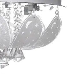 Люстра Brille торт стельова з пультом LED E14 60W RGB WH (BCL-649S/4) - мініатюра 2