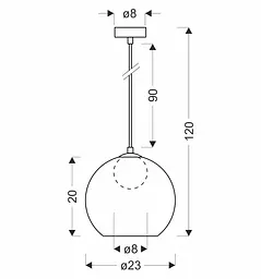 Люстра Candellux 31-38333 Brin - мініатюра 5