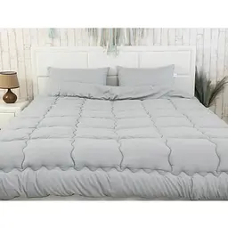 Ковдра силіконова Руно Soft Line 205х172 см сіра (316.52_Soft Line) - мініатюра 4