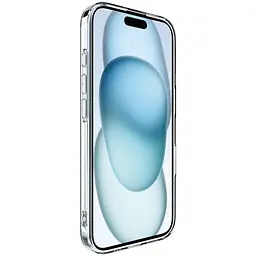 Силіконовий чохол BeCover для Apple iPhone 16 Transparancy (712275) - мініатюра 3