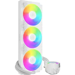 Система водяного охолодження Arctic Liquid Freezer III Pro 420 A-RGB White (ACFRE00189A) [143378] - мініатюра 2