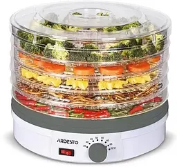 Сушіння овочів та фруктів Ardesto FDB-5320 білий, 245W
