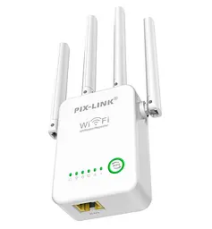 Ретранслятор Pix-Link X300R5 300Мбіт/с 2.4 ГГц Білий (SNRWSW021403W 4296)