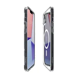 Чехол Spigen Ultra Hybrid Mag Safe для iPhone 14 Plus White (ACS04902) + защитное стекло - мініатюра 2