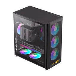 Корпус для ПК Gamemax F46 BK - миниатюра 2
