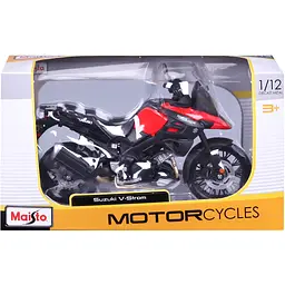 Мотоцикл іграшковий Maisto Suzuki V-Storm в масштабі 1:12 (31101-19130) - мініатюра 10