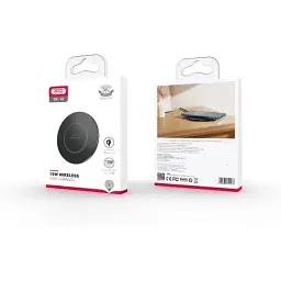 Зарядний пристрій бездротовий XO TK10 Round Desktop 15 W - мініатюра 2
