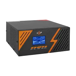 ДБЖ з правильною синусоїдою 12V LPM-PSW-1500VA (1050Вт) Black - мініатюра 3