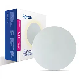 Світлодіодний накладний світильник Feron AL8100, 12 Вт 3000K білий (40170) - мініатюра 2