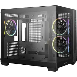 Корпус Deepcool CG330 3F Black без БЖ (R-CG330-BKNGM3-G) - мініатюра 11