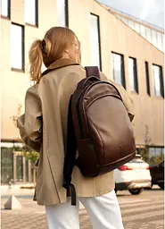 Рюкзак унісекс Sambag Zard LZN шоколадний 46 х 28 х 13 см (25000020)