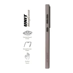 Чехол Samsung Galaxy S26 Plus 5G, Unit MagSafe, серый, прозрачный, MagSafe, противоударный, магнитный, панель-накладка с поддержкой MagSafe, с поддержкой беспроводной зарядки, TPU+PC, защита всего корпуса, ударопрочный, ArmorStandart (ARM89457) - мініатюра 3
