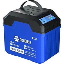 Акумулятор DC HOUSE LiFePO4 12V (12.8V/100Ah/1280Wh) (L131211800085-1) [164638] - мініатюра 2