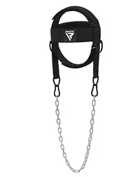 Тяга для шиї RDX H2 Neck Harness Black Plus (WAN-H2B+) - мініатюра 3