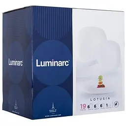 Сервіз столовий Luminarc Lotusia, 19 предметів (V1097) - мініатюра 8