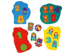 Пазли VLADI TOYS Малюк Зможе «Тварини. Іграшки» VT1722-23 - мініатюра 4