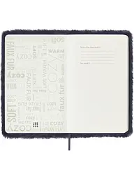 Записник Moleskine Soft середній, Лінійка Темно-синє штучне хутро в подарунковому боксі (LCFUR31ABOX) - мініатюра 4