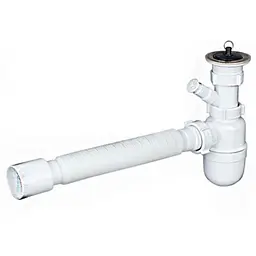 Сифон SOLOPLAST К0110 (Кухня) нерж. отвод п/м L=800мм d=50mm